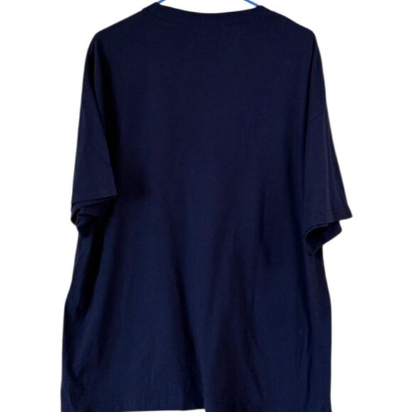 Delta Mars Better Living Through Technology Promotional Tee Shirt Navy Size XL - Picture 2 of 5